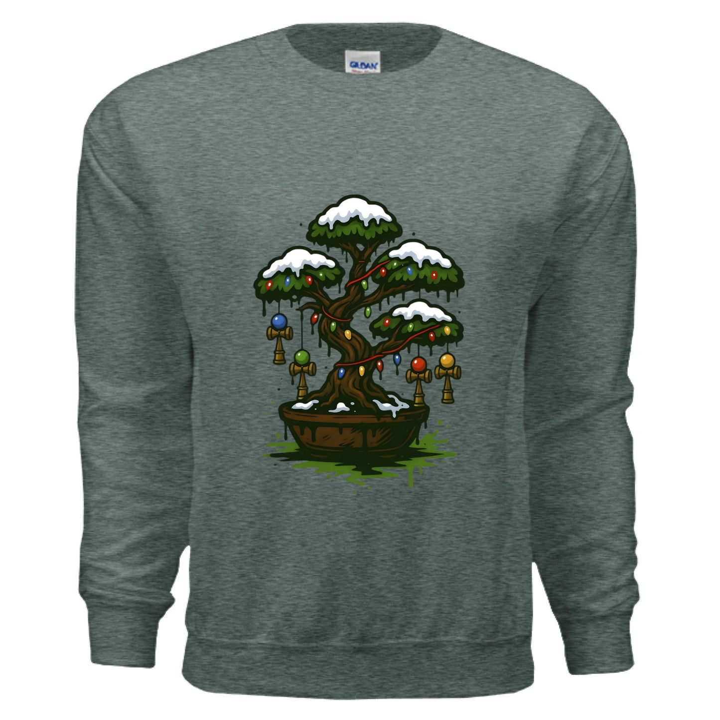 HEATHER SPORT DARK GREEN - FRONT