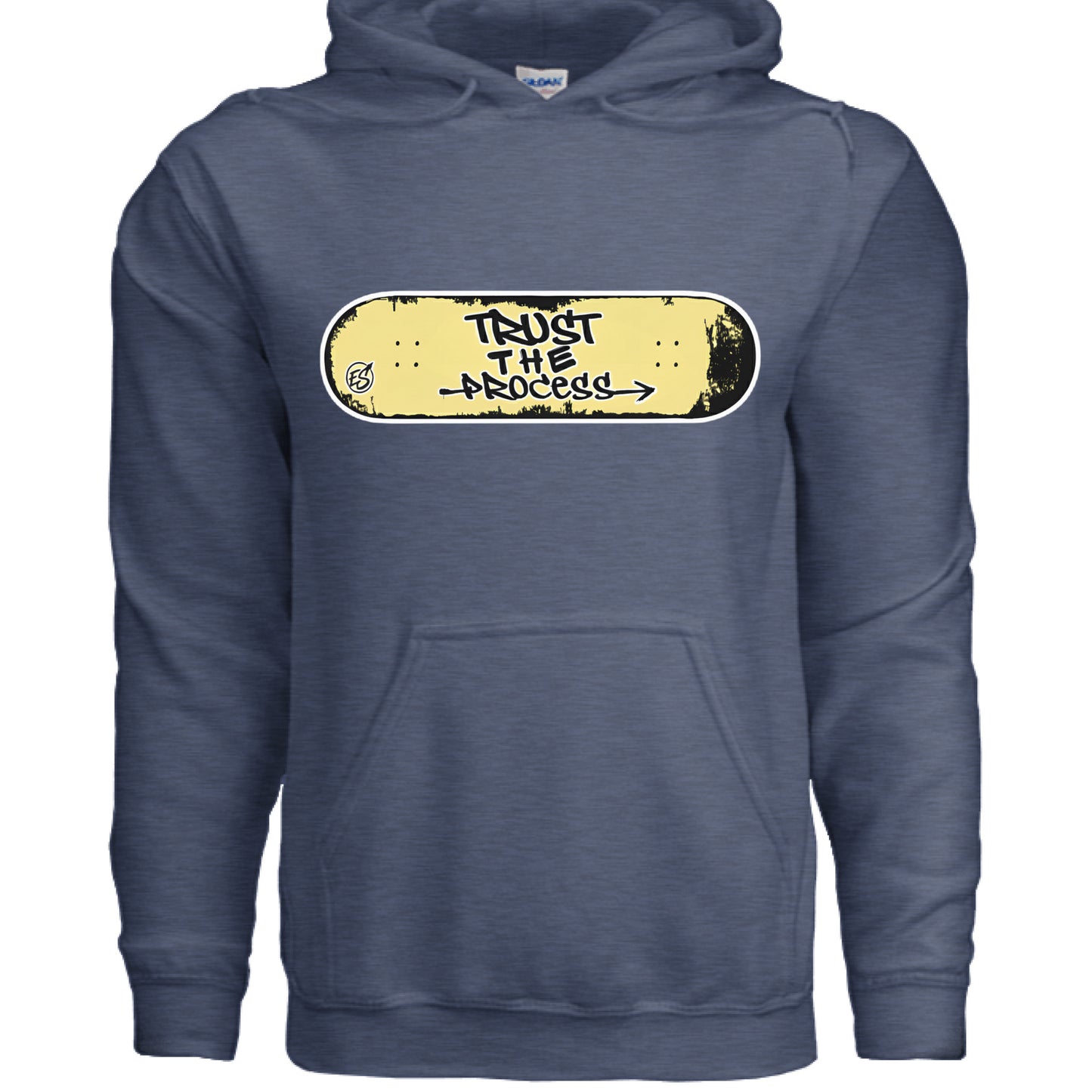 Heather Sport Dark Navy - FRONT